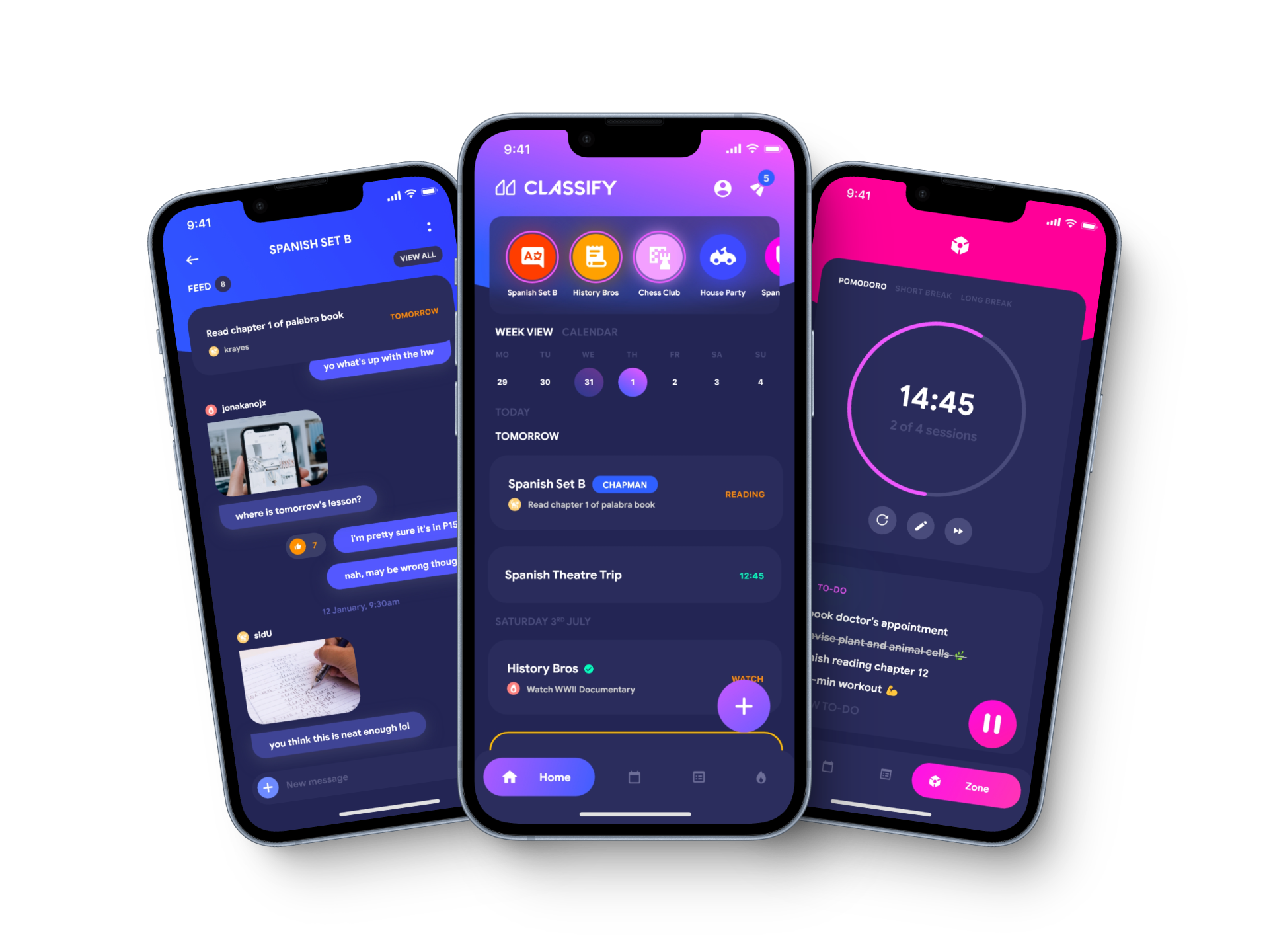 Classify mockups