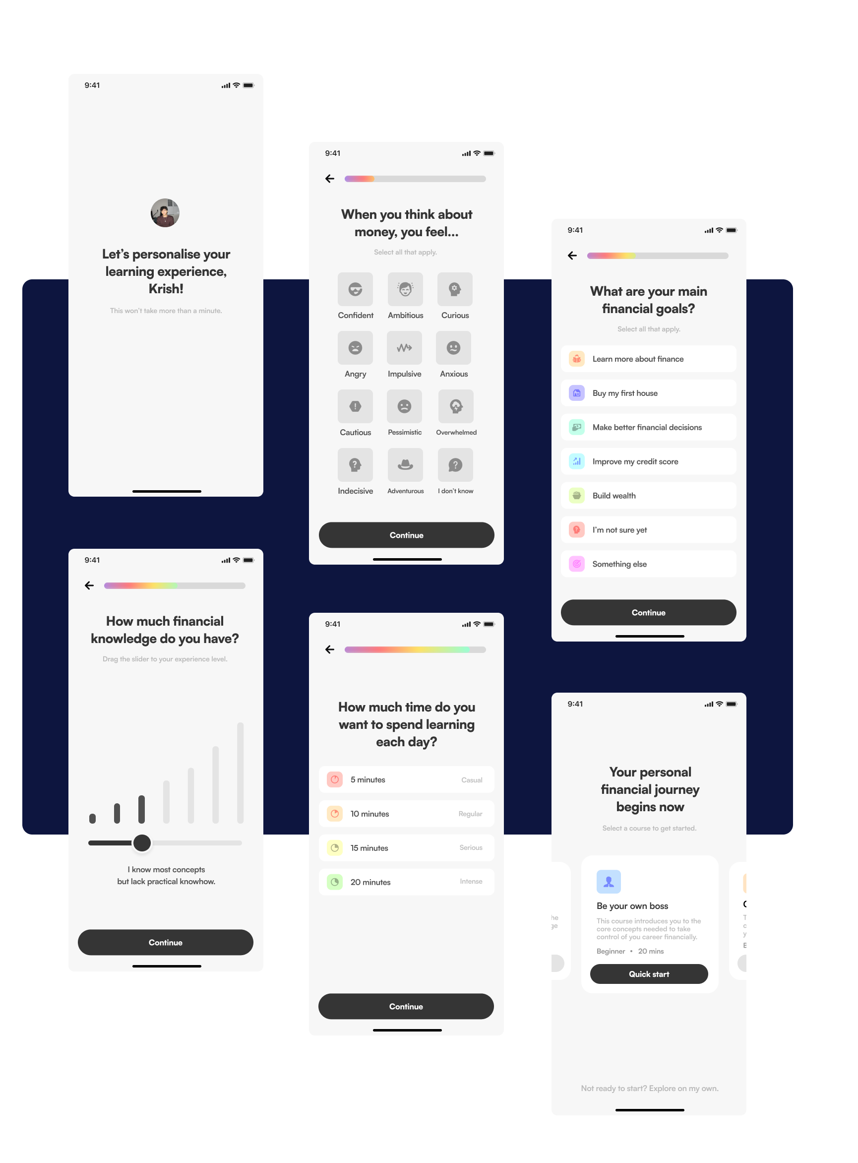 Classify mockups